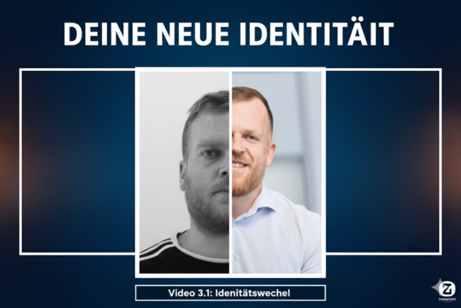 Video 3.1: Identitätswechsel. Weg von "Ich versuche aufzuhören" hin zu "Ich bin jemand, der XY nicht braucht".