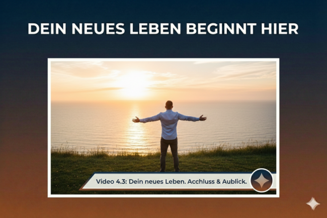 Video 4.3: Dein neues Leben. Abschluss und Ausblick.