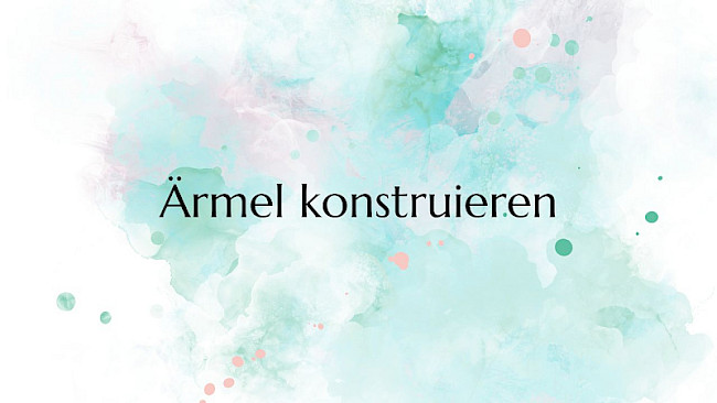 Den Ärmel konstruieren