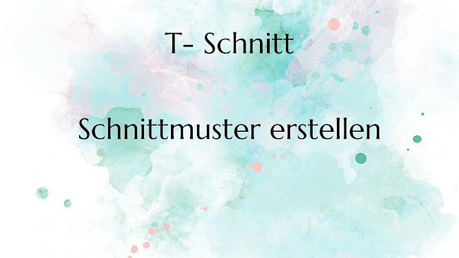 Erstellen des Schnittmusters auf Papier