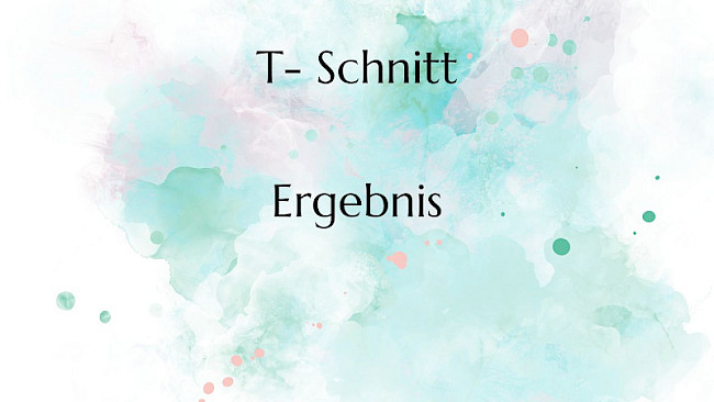 Das Ergebnis