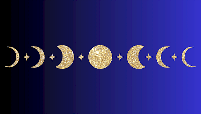 Übersicht Vollmonde, Neumonde