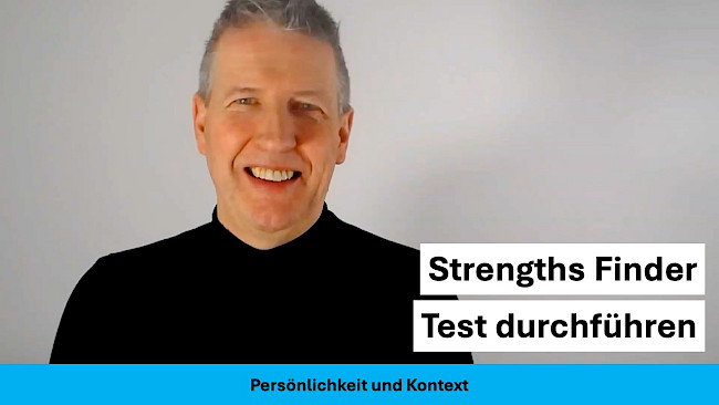 Strengths Finder Test durchführen