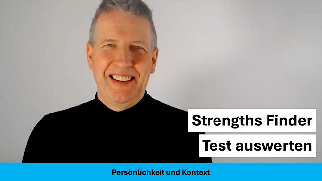 Strengths Finder Test auswerten