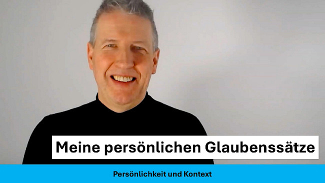 Meine persönlichen Glaubenssätze
