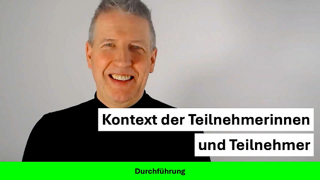 Kontext der Teilnehmerinnen und Teilnehmer
