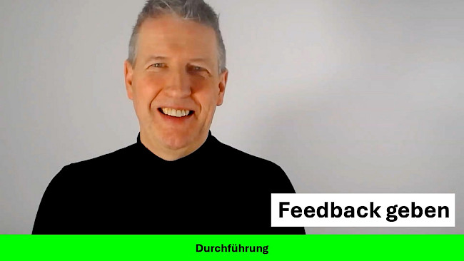 Feedback geben