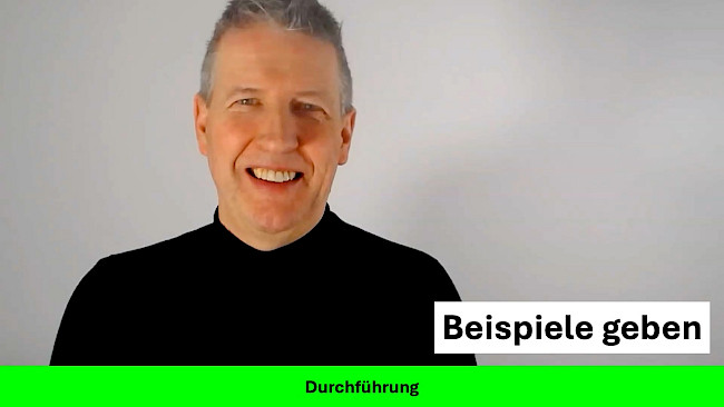 Beispiele geben
