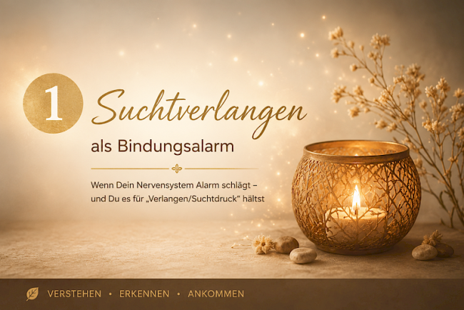 Suchtverlangen als Bindungsalarm