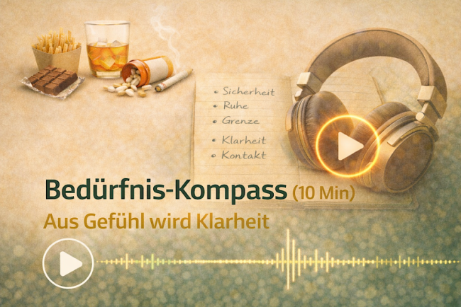 5. Was Du wirklich brauchst (statt Zigarette, Essen oder Alkohol)