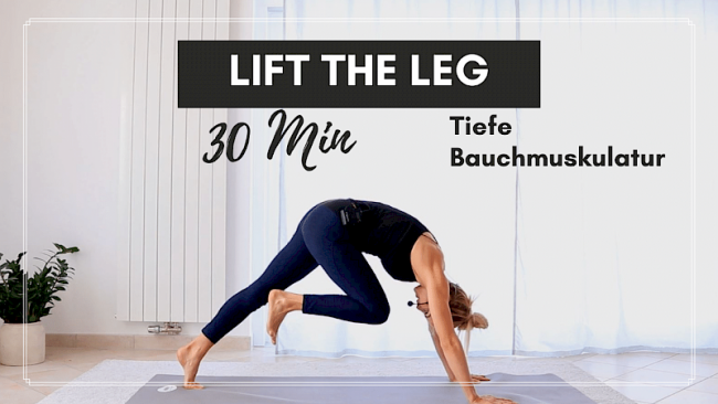 Strong Core: Lift your leg (30 Min.)