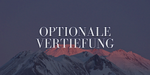 Optionale Vertiefung
