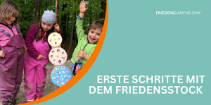 Aufbau Friedensstock