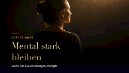Bei Rauchverlangen stark bleiben