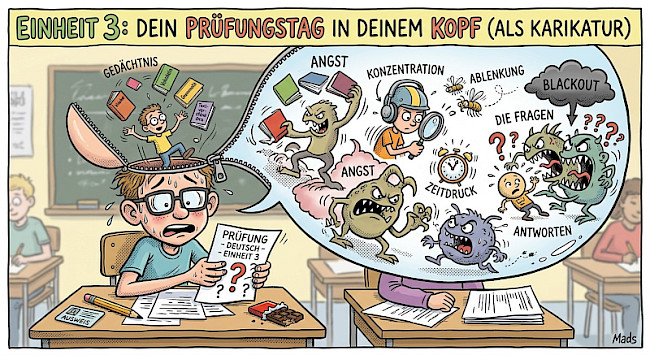 Lektion 3: Dein Prüfungstag in deinem Kopf