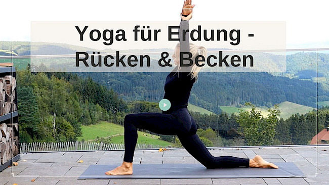 20 Min. Yoga für Erdung – Rücken und Becken