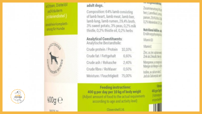 Lektion 5 - Die Zutatenlisten