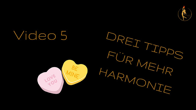 Drei Tipps für mehr Harmonie