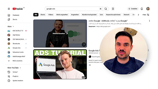 Video Ads In Feed auf Keywords auf Online-Shop Agentur-Niveau | 18.03.26