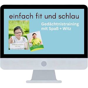 Einfach fit und schlau - Gedächtnistraining mit Spaß und Witz € 100.-