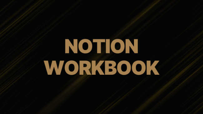 Notion Workbook