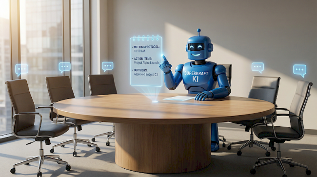 Meeting-Turbo: Nie wieder Protokolle tippen