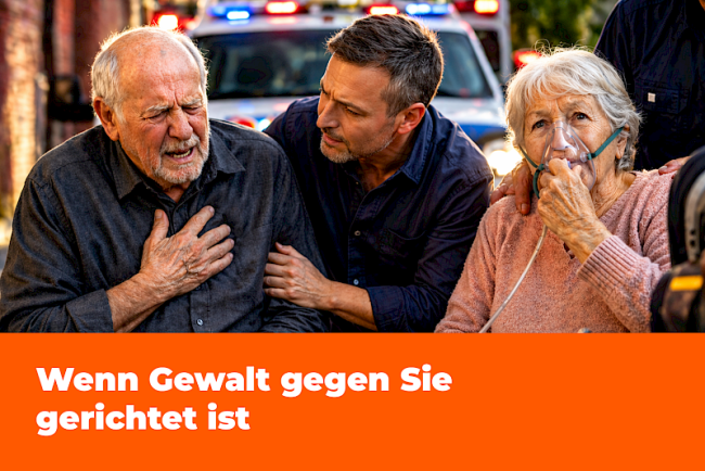 Wenn Gewalt gegen Sie gerichtet ist