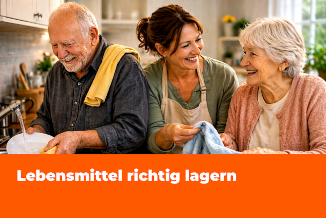 Lebensmittel richtig lagern