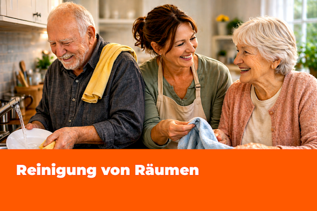 Reinigung von Räumen