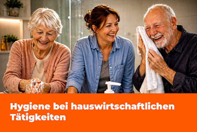 Hygiene bei hauswirtschaftlichen Tätigkeiten