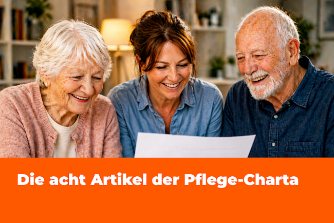 Die acht Artikel der Pflege-Charta