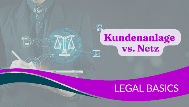 Kundenanlage, Netzanschluss und Abgrenzung zum öffentlichen Netz