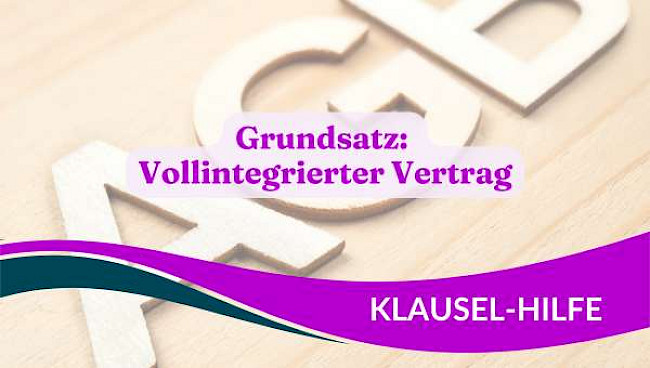 All-inclusive Vertrag oder desintegrierter Vertrag