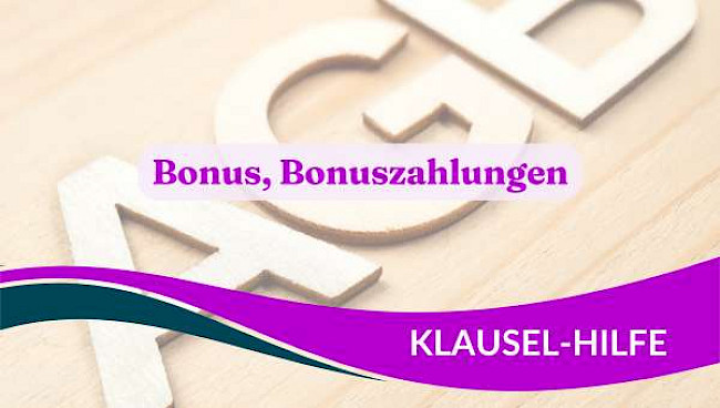 Bonus, Bonusauszahlungen