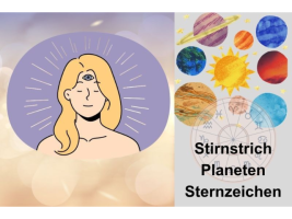 Stirnstrich mit potenzierten Planeten und Sternbildern - Dr. med. Heinrich Zeeden