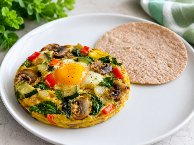 9 Gemüse-Frittata ohne Tortilla