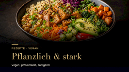 Leckere vegane, proteinreiche Rezepte