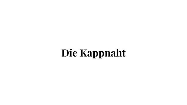 Kappnaht