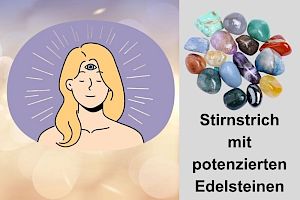 Stirnstrich mit potenzierten Edelsteinen - Dr. med. Heinrich Zeeden