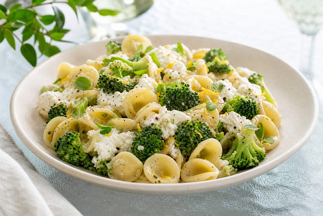 Orecchiette mit Brokkoli und Ricotta