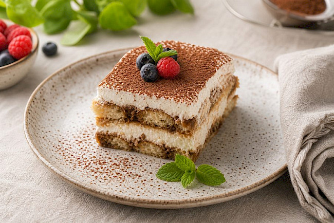 Protein-Tiramisu mit Magerquark