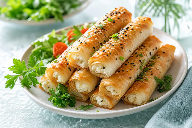 Sigara Böreği (Feta-Röllchen)