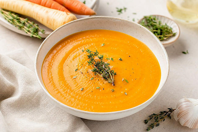 Paleo · Pastinaken-Möhren-Suppe