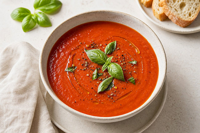 Low-Carb · Toskanische Tomatensuppe