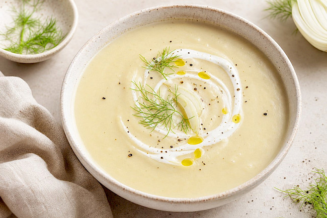 Low-Carb · Fenchel-Cremesuppe