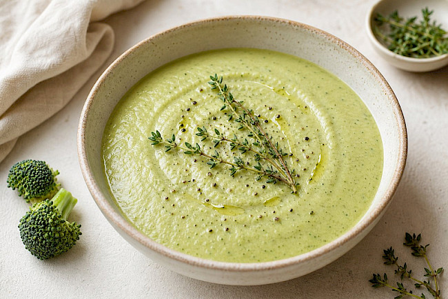 Vollwert · Brokkoli-Kartoffel-Cremesuppe