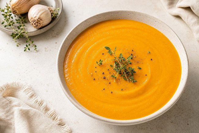 Vollwert · Sellerie-Möhren-Suppe