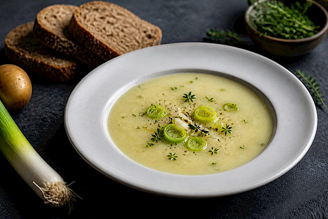 Lauch-Kartoffel-Suppe