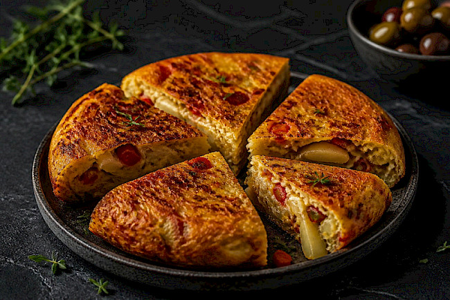 157. Spanische Kartoffel-Gemüse-Tortilla