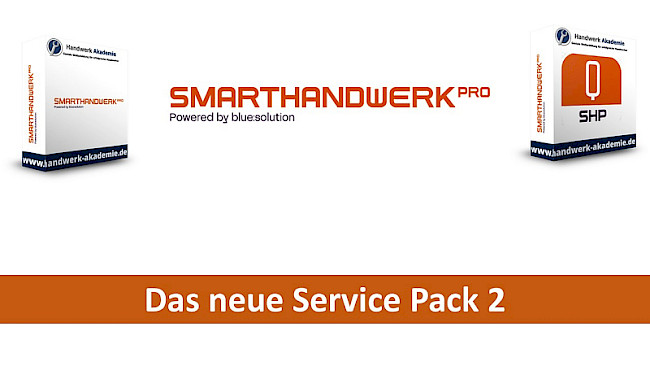 Das neue Service Pack 2 für smarthandwerk pro